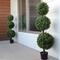 GreenSmart Dekor 4ft. Faux Boxwood Sphere Topiary Tree